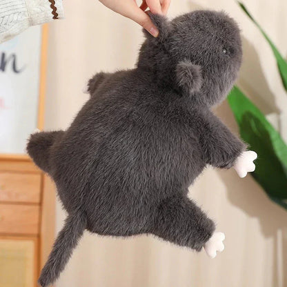 Cute Black Rat Soft Plush Toy
