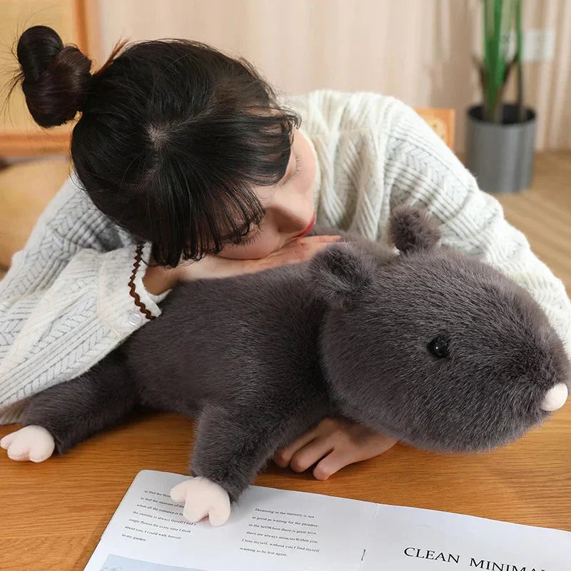 Cute Black Rat Soft Plush Toy