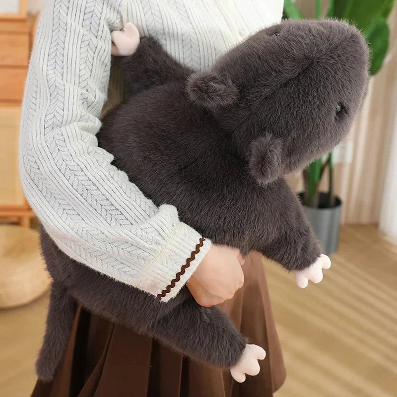 Cute Black Rat Soft Plush Toy
