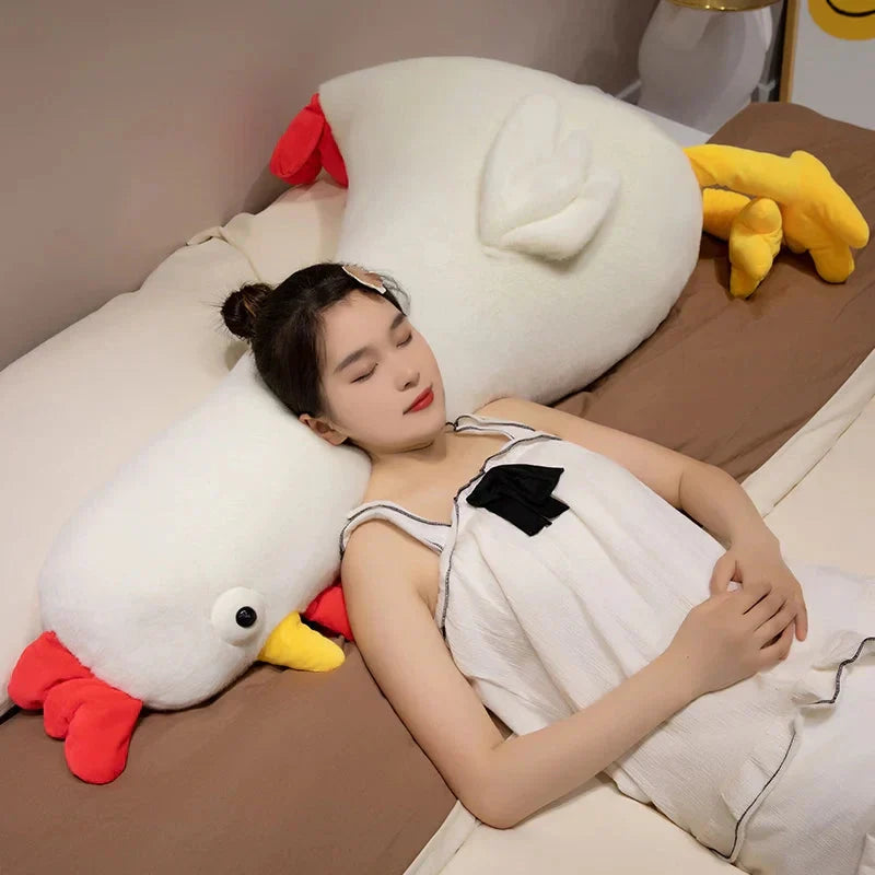 Big Soft Chicken Cuddle Toy