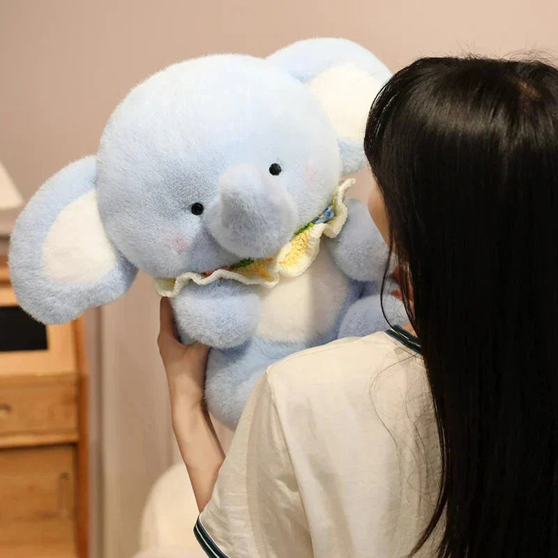 Cuddly Blue Elephant Soft Toy