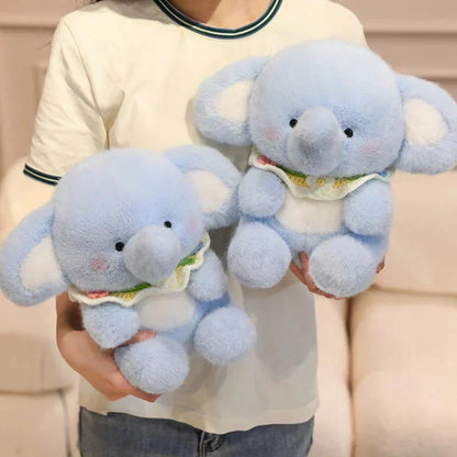 Cuddly Blue Elephant Soft Toy
