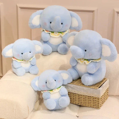 Cuddly Blue Elephant Soft Toy