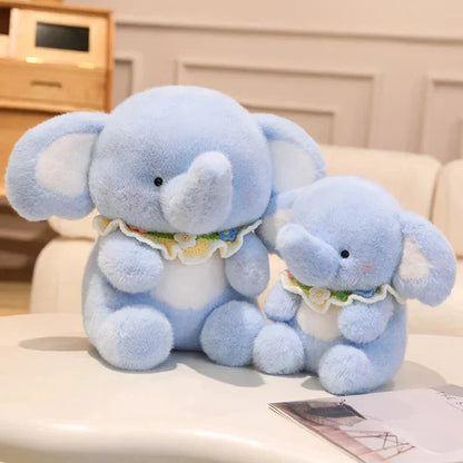 Cuddly Blue Elephant Soft Toy