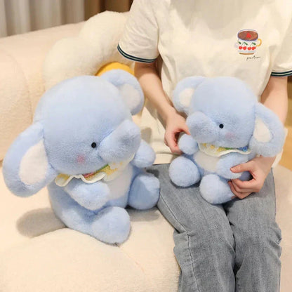 Cuddly Blue Elephant Soft Toy