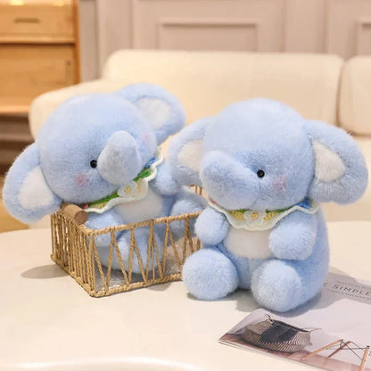 Cuddly Blue Elephant Soft Toy