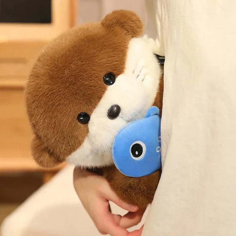 Snugly Cute Otter Stuffed Animal - Luxicro