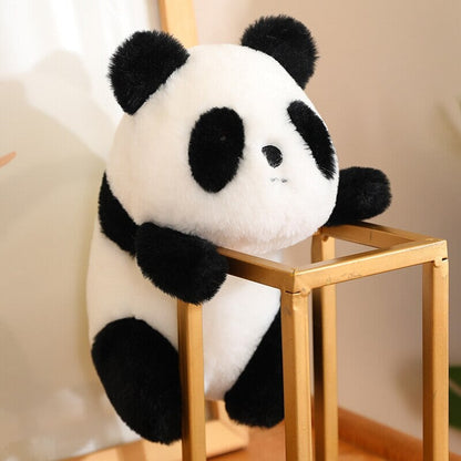 Cuddly Panda & Bamboo Friend Plush Toys