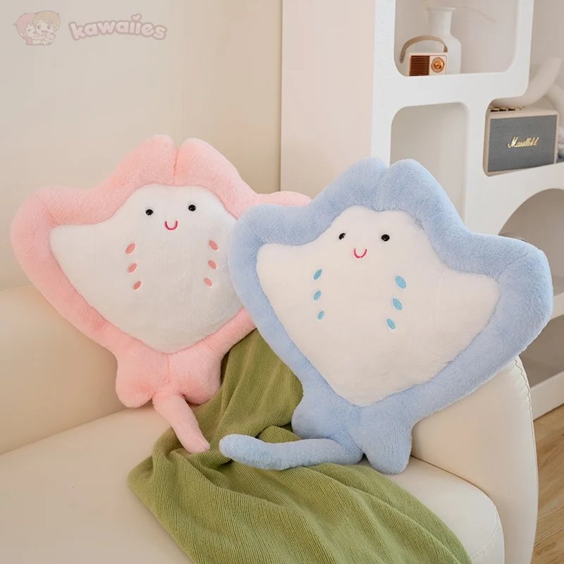 Vibrant Sea Ray Plush Toy
