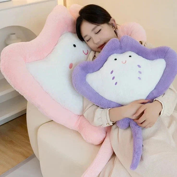 Vibrant Sea Ray Plush Toy