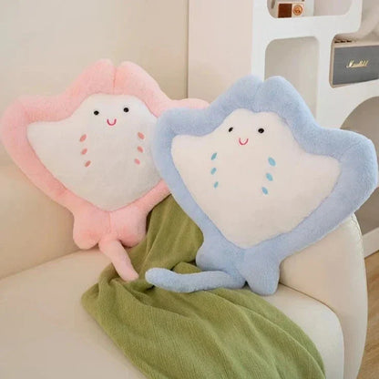 Vibrant Sea Ray Plush Toy