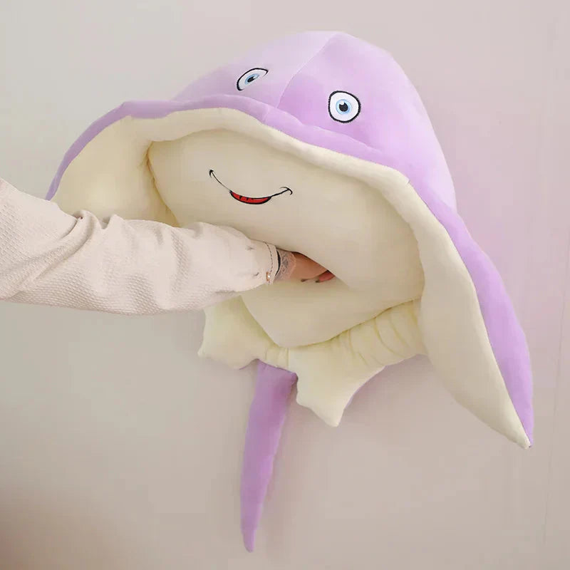 Vibrant Cuddly Manta Plush Toys