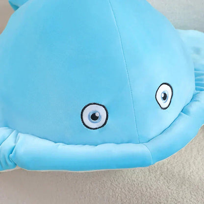Vibrant Cuddly Manta Plush Toys