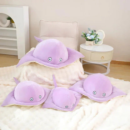 Vibrant Cuddly Manta Plush Toys