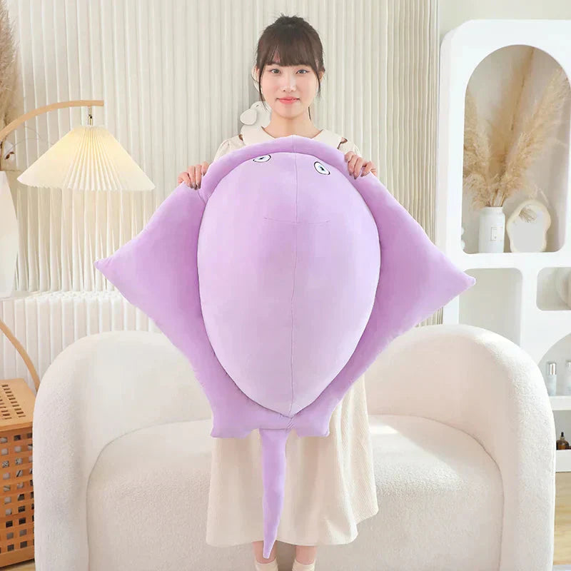 Vibrant Cuddly Manta Plush Toys