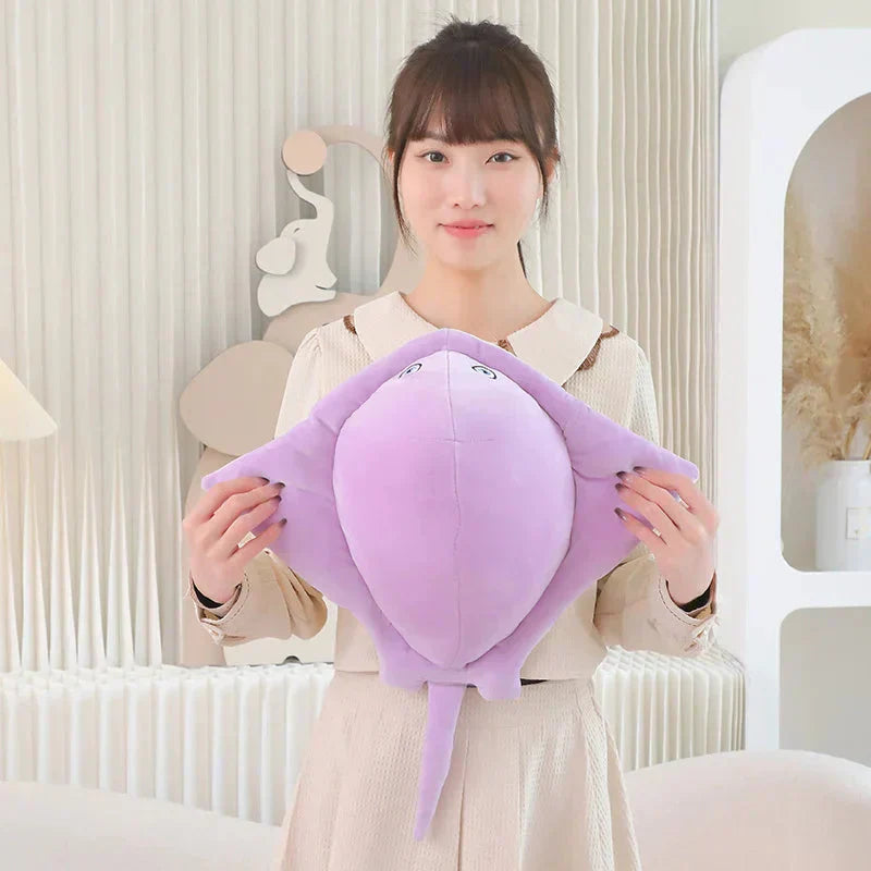 Vibrant Cuddly Manta Plush Toys