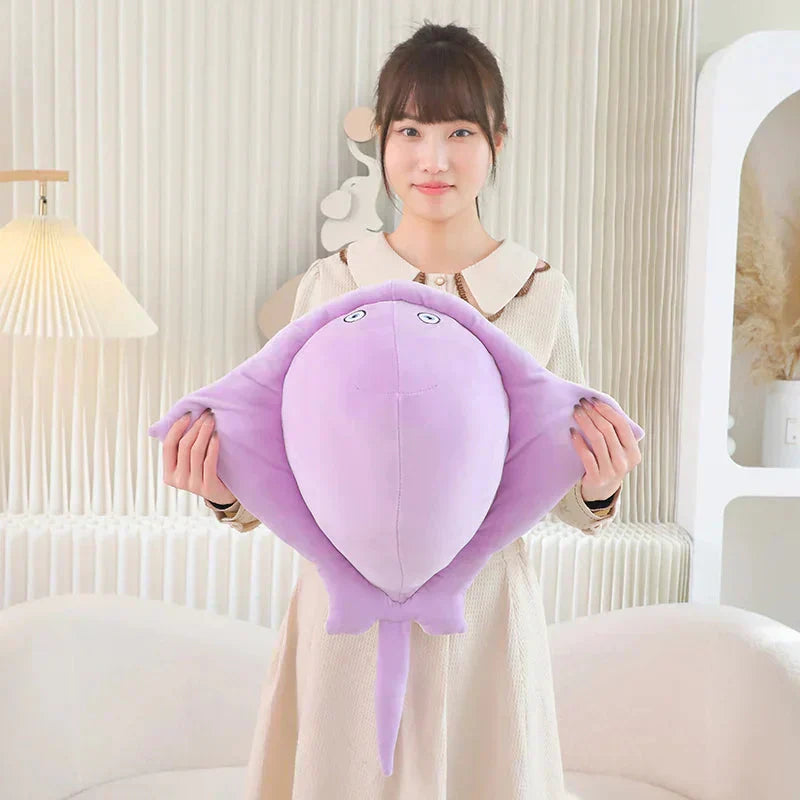 Vibrant Cuddly Manta Plush Toys