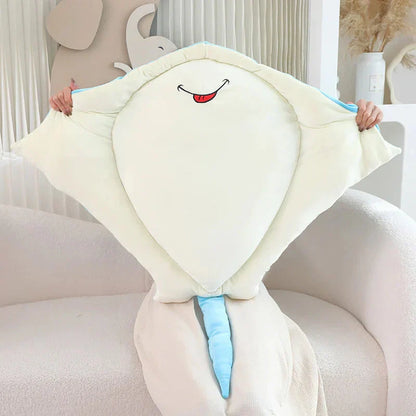Vibrant Cuddly Manta Plush Toys
