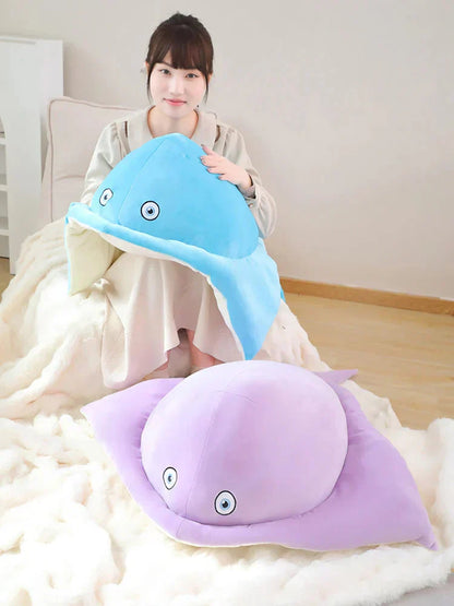 Vibrant Cuddly Manta Plush Toys
