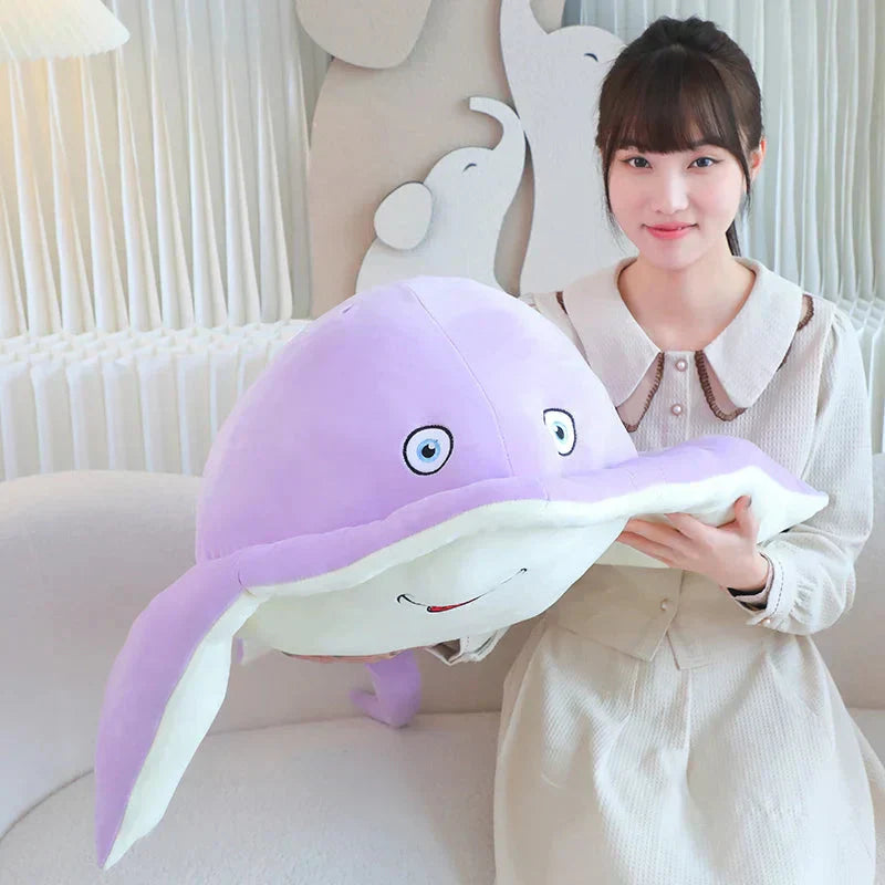 Vibrant Cuddly Manta Plush Toys
