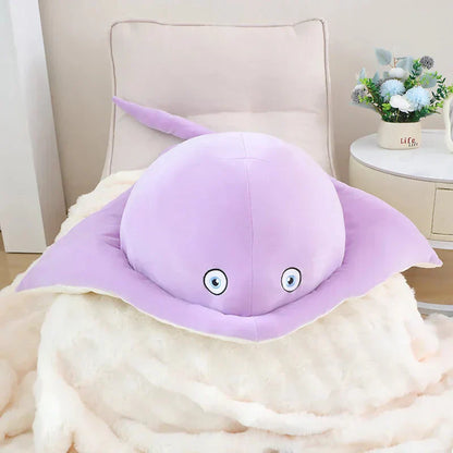 Vibrant Cuddly Manta Plush Toys