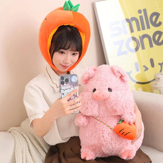 Cute Pig Plush Toy - Luxicro