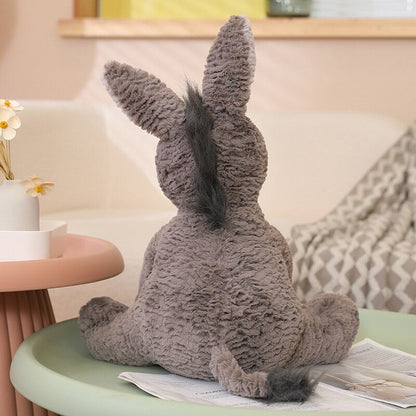 Snugly Cute Donkey Stuffed Animal - Luxicro