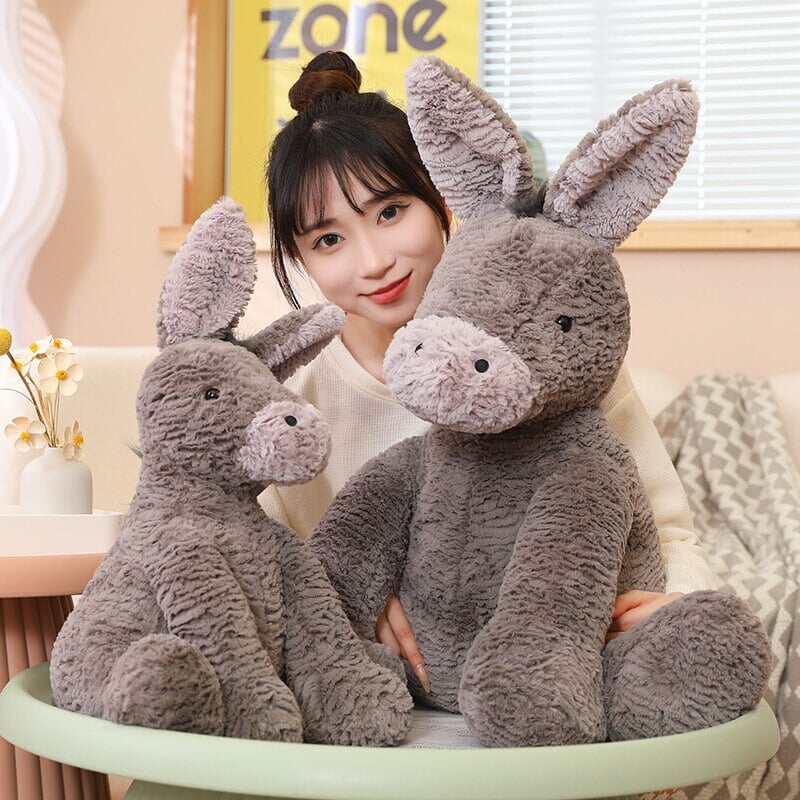 Snugly Cute Donkey Stuffed Animal