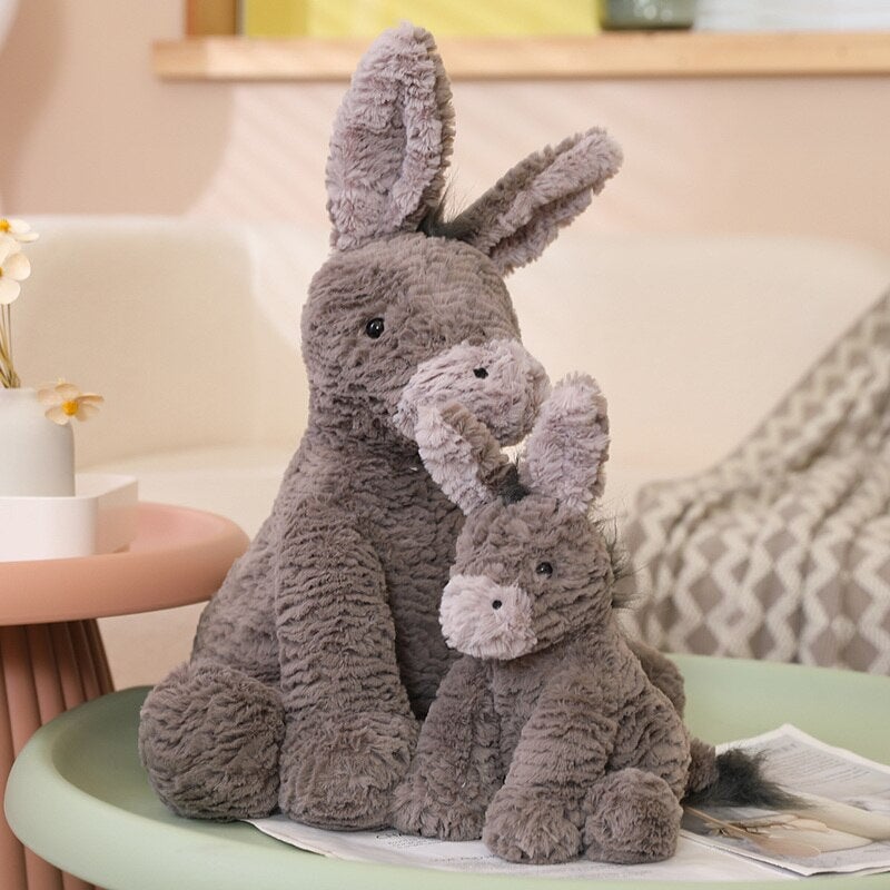 Snugly Cute Donkey Stuffed Animal