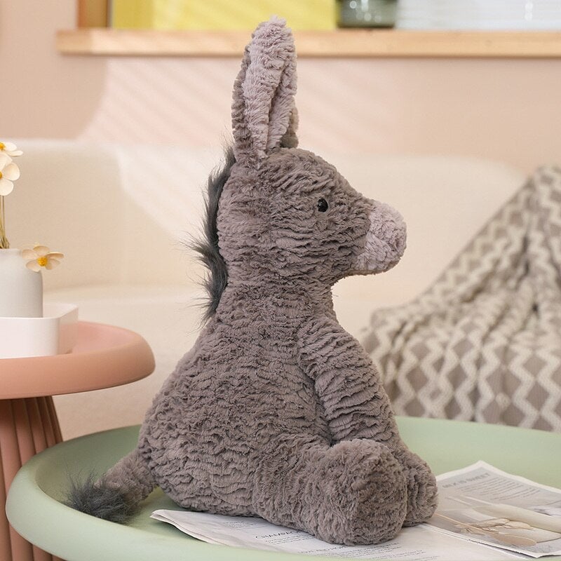 Snugly Cute Donkey Stuffed Animal