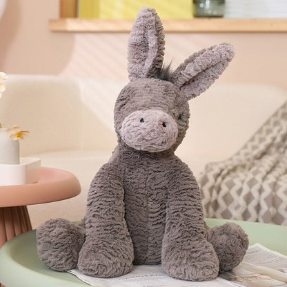 Snugly Cute Donkey Stuffed Animal