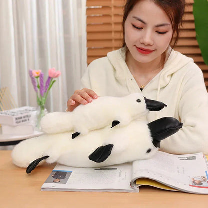 Cuddly Brown White Platypus Stuffed Animal Toy