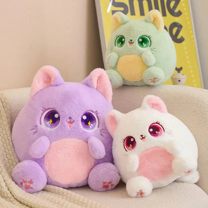 Colorful Soft Kitten Plush Toys - Luxicro
