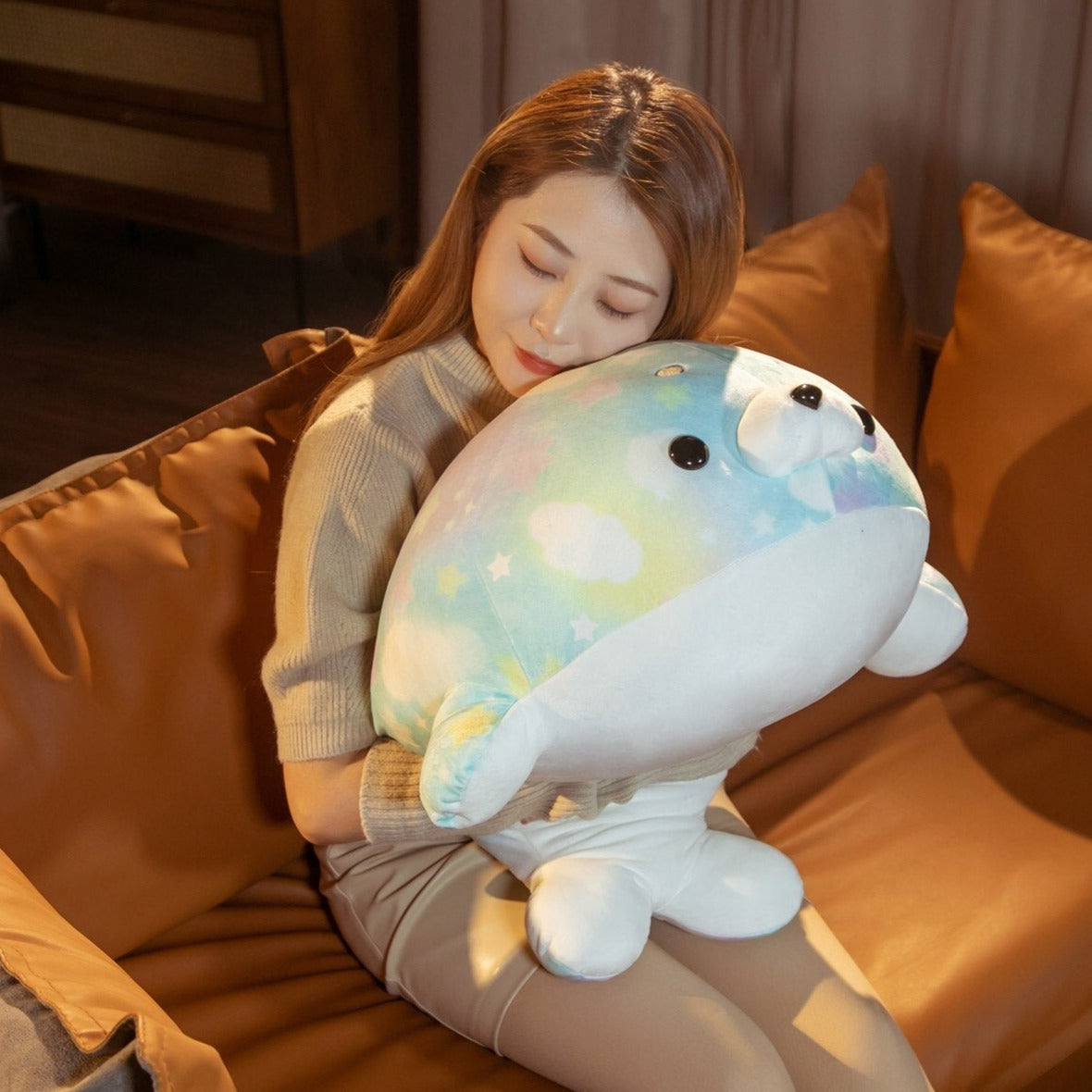 Vibrant Space Cuddle Plush Toys