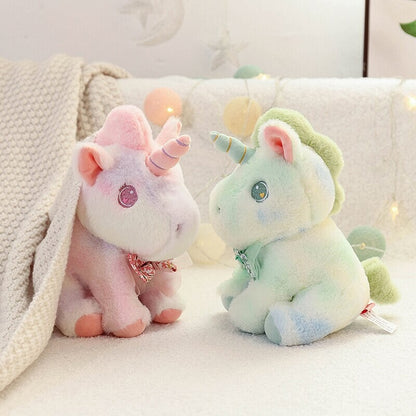 Bright Rainbow Plush Unicorn Toys