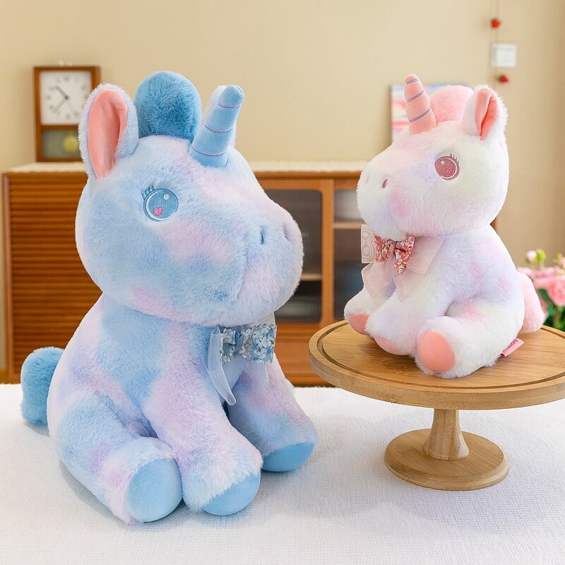 Bright Rainbow Plush Unicorn Toys