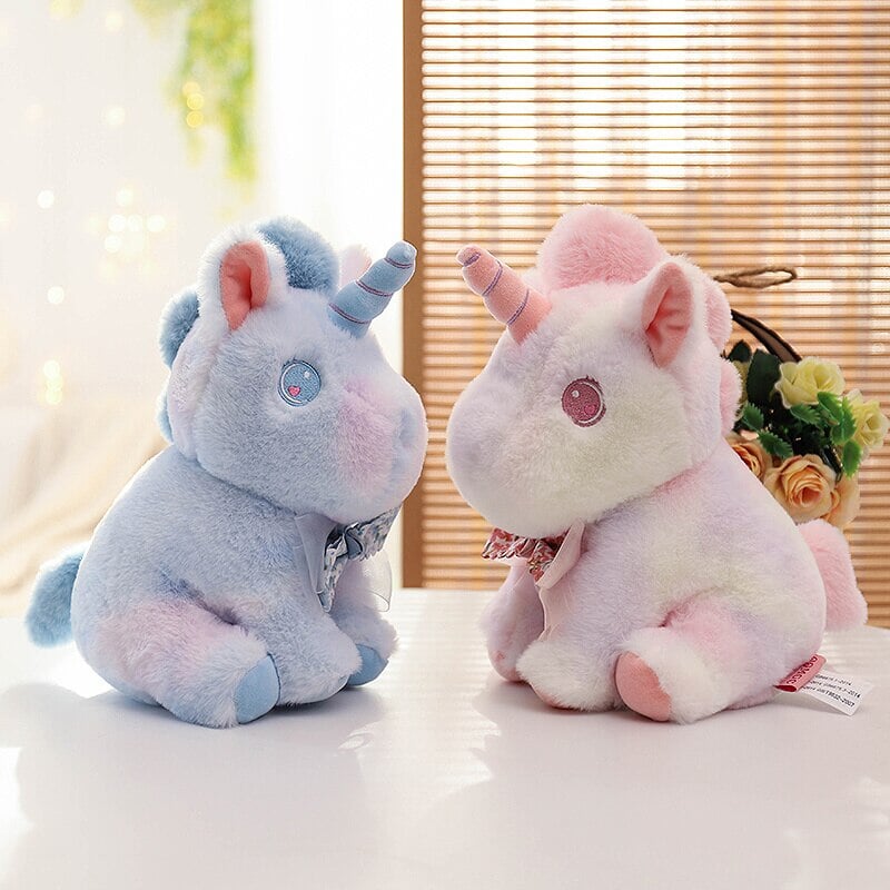 Bright Rainbow Plush Unicorn Toys