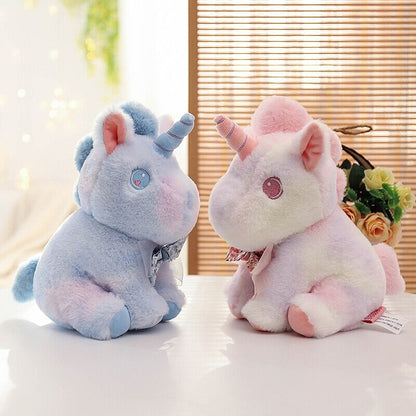 Bright Rainbow Plush Unicorn Toys