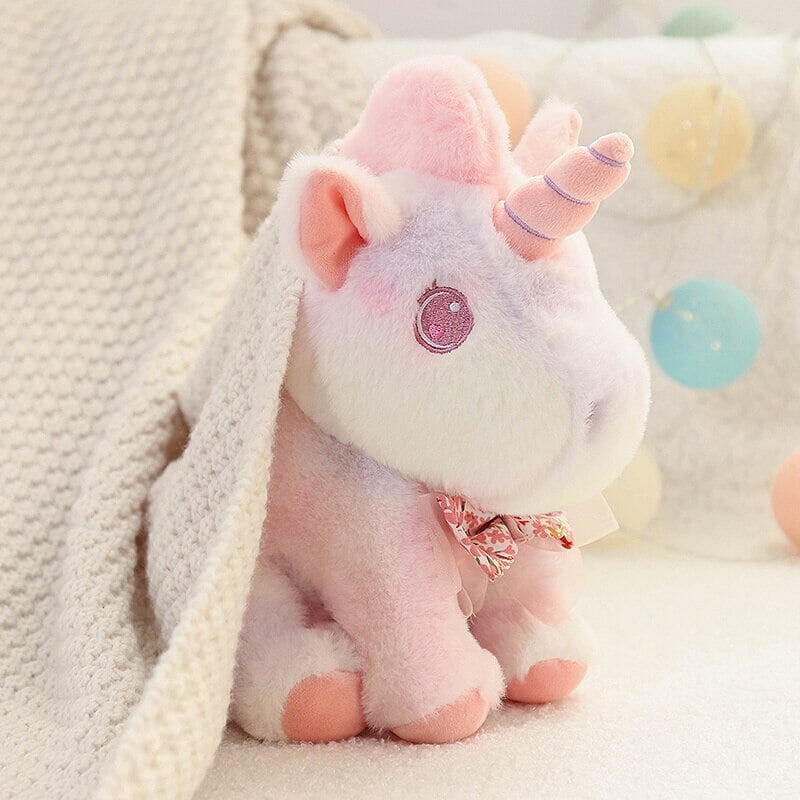 Bright Rainbow Plush Unicorn Toys
