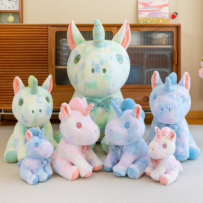 Bright Rainbow Plush Unicorn Toys