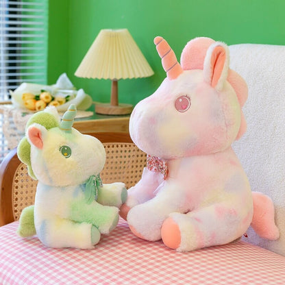 Bright Rainbow Plush Unicorn Toys