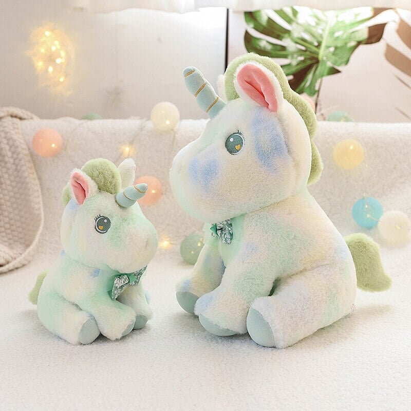 Bright Rainbow Plush Unicorn Toys