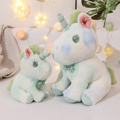Bright Rainbow Plush Unicorn Toys