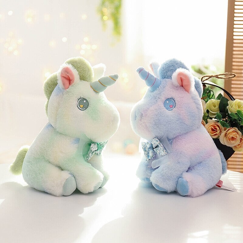 Bright Rainbow Plush Unicorn Toys