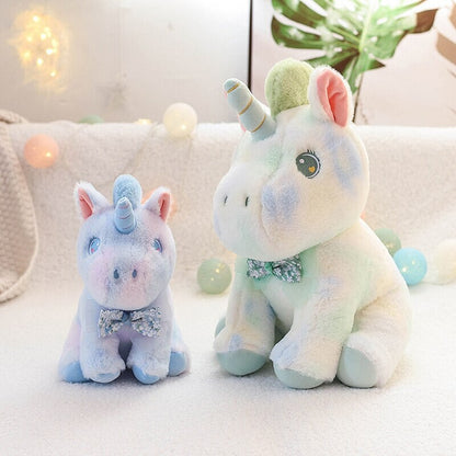Bright Rainbow Plush Unicorn Toys