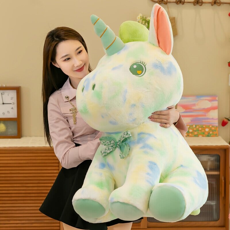 Bright Rainbow Plush Unicorn Toys