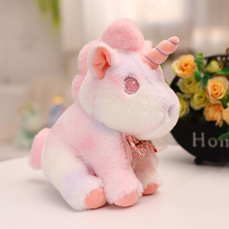 Bright Rainbow Plush Unicorn Toys