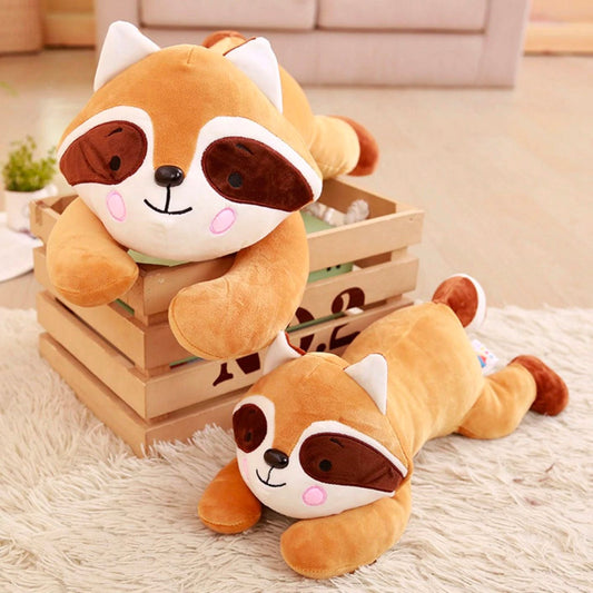 Cuddly Soft Raccoon Stuffed Animal - Luxicro