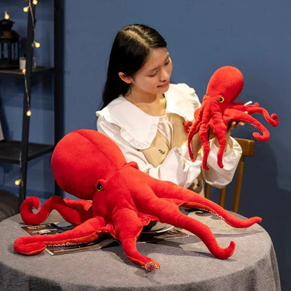 Vibrant Cute Octopus Plush Toy