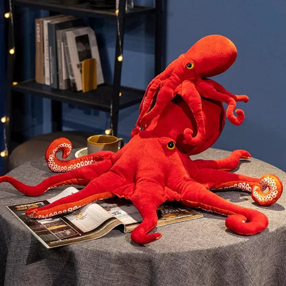 Vibrant Cute Octopus Plush Toy